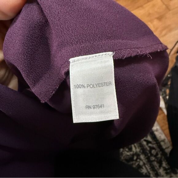 J. Jill Purple Button Down Shirt - Picture 11 of 11